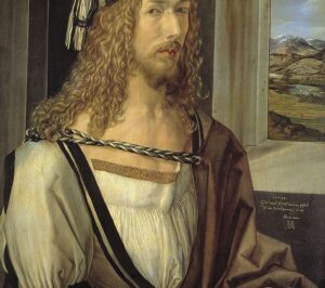 AlbrechtDürer - Durers-self-portrait-at-26-800x709