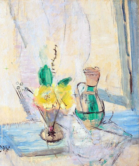 3 Ac- Canceu și Bujori La Fereastră