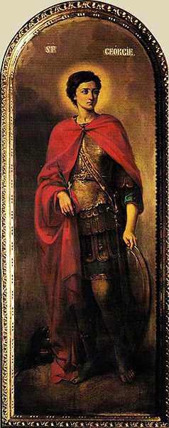 0 Sfântul Gheorghe. Icoană De Nicolae Grigorescu, M. Agapia