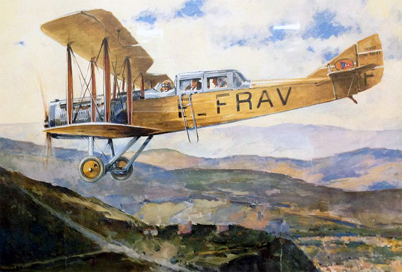 1920 Compania Franco-română De Navigație Aeriană Înființare