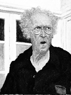 1929-2010 Pictor Avigdor Arikha. Autoportret, 2010