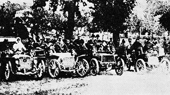 1904 Start Primul raliu din România