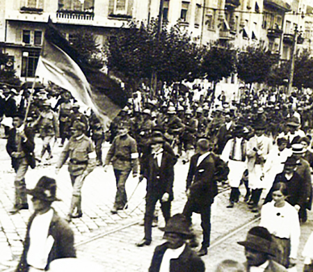 1919 Adunarea șvabilor Din Banat De La Timișoara