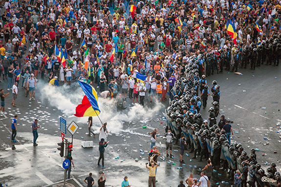 2018 Intervenția în Forță A Jandarmilor