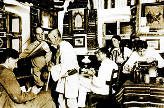 1893b C. Brăiloiu La înregistrări De Folclor