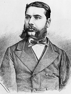1841-1897 Politician Alexandru Lahovari. Desen D. William