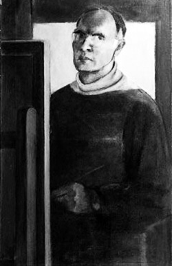 1916-1981 Pictor Vasile Brătulescu Autoportret