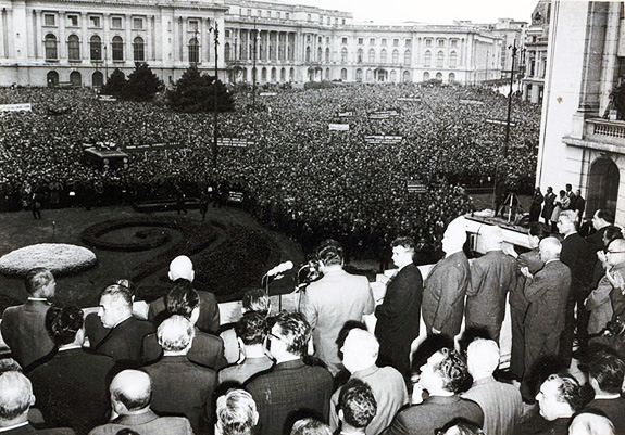 1968 Miting De Protest împotriva Ocupării Cehoslovaciei