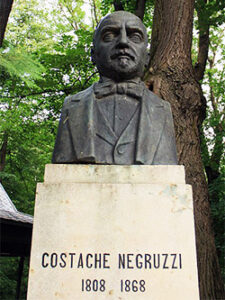 1868 Costache Negruzzi (1808-1868). Bust De Ion Mateescu