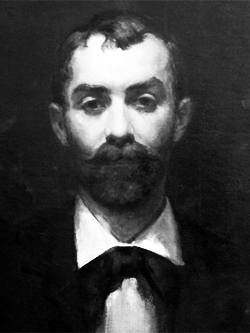 Ștefan Ionescu- Valbudea. Portret Alex. Bănulescu 1856-1918 Sculptor Ștefan Ionescu- Valbudea. Portret Alex. Bănulescu