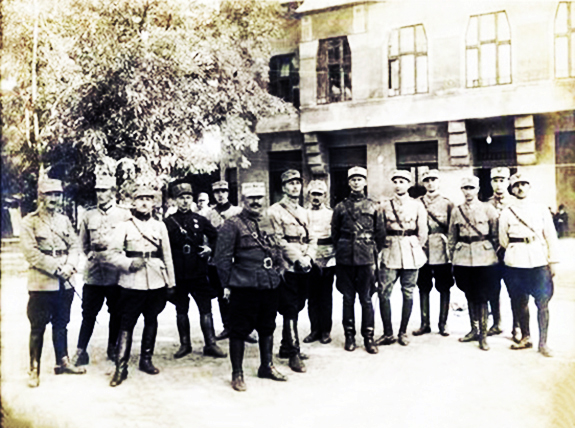 1916d Ofițerii Regimentului 15 Infanterie