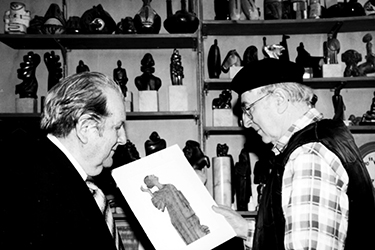 1919-1997 Jurnalist Mikó Erwin - cu Egon Lovith