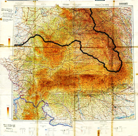 1940y Harta Arbitrajului Semnată De Ciano și Ribbentrop