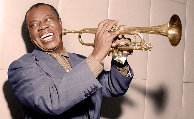 Louis Armstrong (1901-1971) -cover