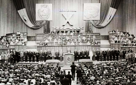 1969 Deschiderea Oficială A Congresului Al X-lea Al Pcr