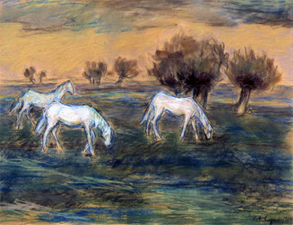 4_22 Cai Albi White Horses