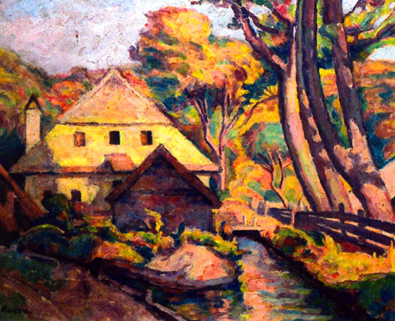3 Moară în Peisaj Mill In Landscape