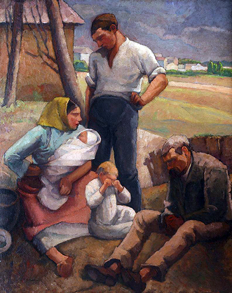 4b Familie De țărani