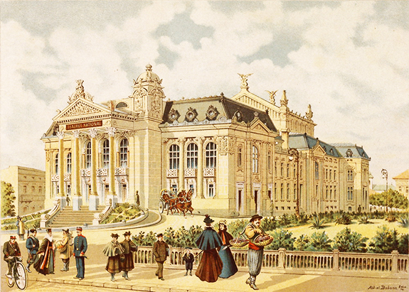 1896 Teatrul Naţional Iaşi