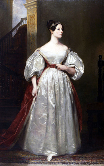 Ada Lovelace (1) Portrait by Margaret Sarah Carpenter, 1836