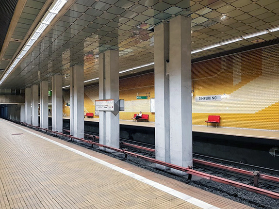 1981 S-a Inaugurat Tronsonul De Metrou Timpuri Noi–republica