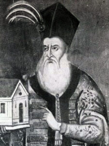 1595b Ieremia Movilă. Frescă Din Biserica Mănăstirii Golia (detaliu)
