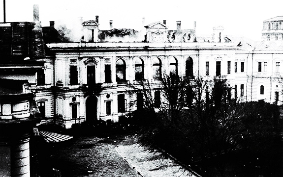 1926 Palatul Regal După Incendiu