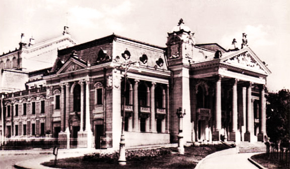 1916 Teatrul Național Iași, Parlamentul în Exil
