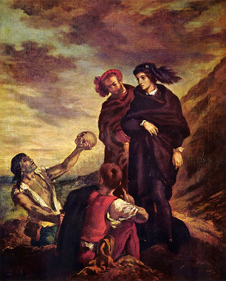 5 Hamlet și Horațio Hamlet with Horatio, 1839