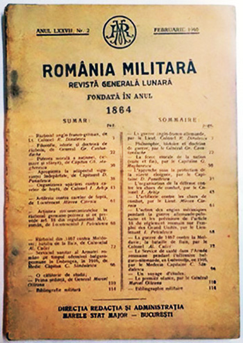 1864 România Militară
