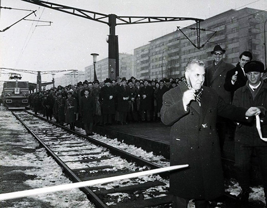 1969 Inaugurarea Liniei Ferate Electrice București–brașov