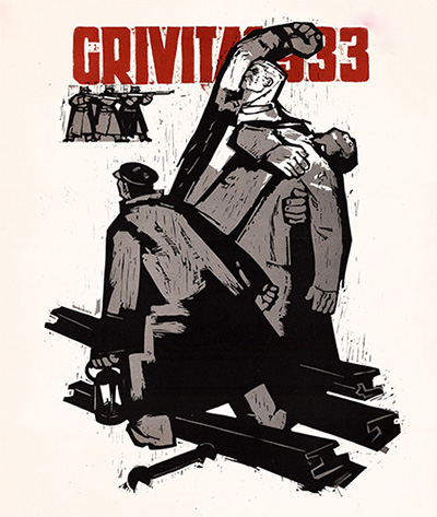 Grivița 1933 1933b Grivița 1933. Grafica Roni Noel