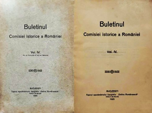 1910 Buletinul Comisei Istorice A României