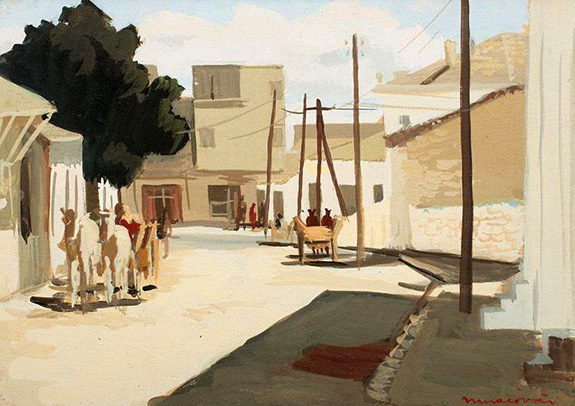 Paul Miracovici. După-amiază la Balcic 1906-1973 Pictor Paul Miracovici. După-amiază la Balcic