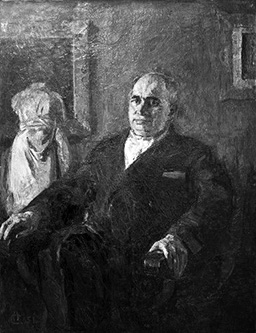 1889-1962 Krikor Zambaccian. Portret Alexandru Ciucurencu