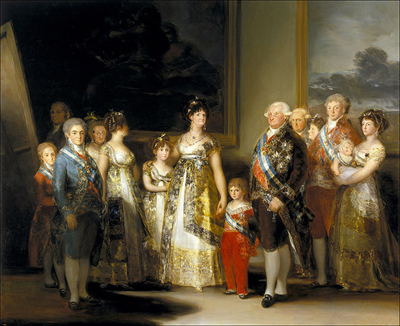 3 Charles IV of Spain and His Family, 1800