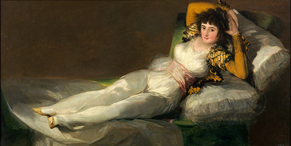 9 La Maja vestida The Clothed Maja (c. 1800–1805)