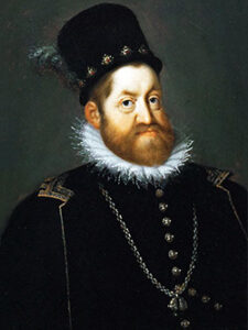 1600 Rudolf al II-lea, solia lui MV