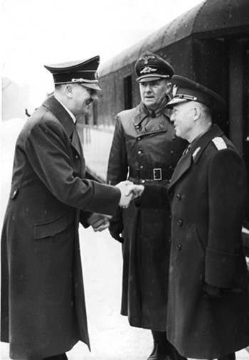 1941 Întrevedere Ion Antonescu - Adolf Hitler