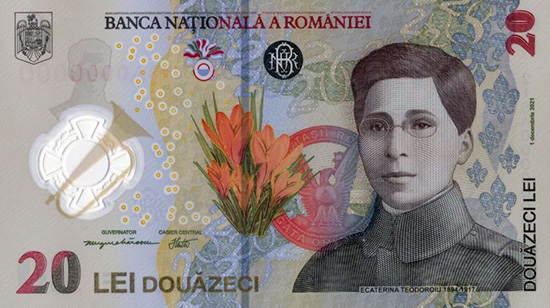 Bancnota De 20 De Lei