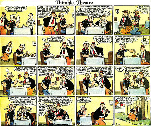 Popeye The Sailor Man. Thimble Theatre (1)