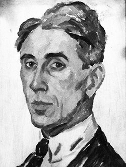 1886-1933m Ștefan Dimitrescu Pictor. Autoportret