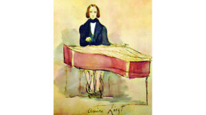 Franz Liszt. Acuarelă de Carol Popp de Szathmary - cover26