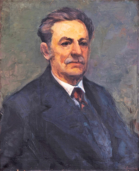 Portret de Sever Frențiu Ioan Slavici (3). Pictor Sever Frențiu