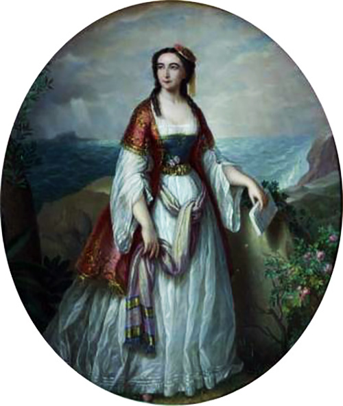 Dora D'istria. Portret De Petre Mateescu