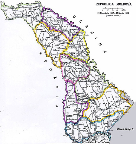 1918 Republica Democratică Moldovenească