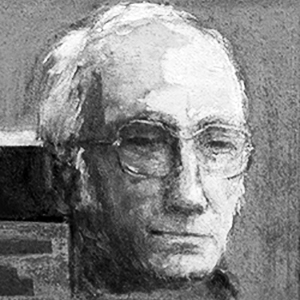 1921-2009m Nicolae Spirescu Pictor. Autoportret