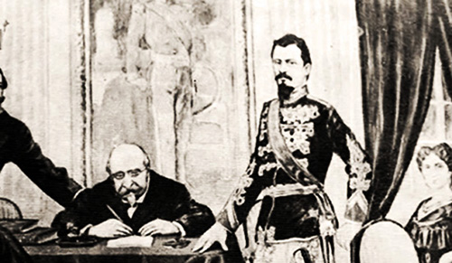 1859 Alexandru Ioan Cuza Nota Diplomatică