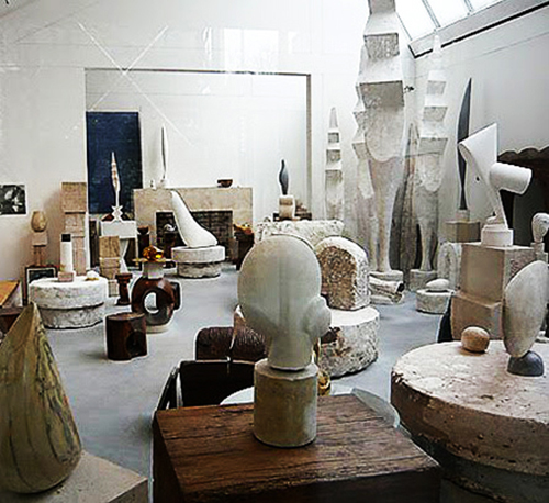 1977 Atelierul lui Constantin Brâncuși la Centre Pompidou, Paris