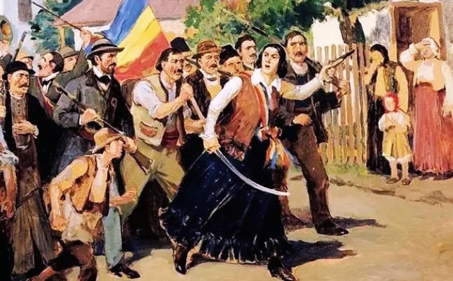 Ana Ipătescu în Fruntea Revoluționarilor Bucureșteni -cover
